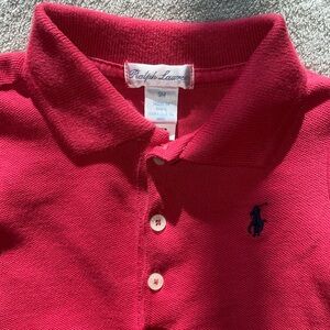 Ralph Lauren Red Polo Shirt